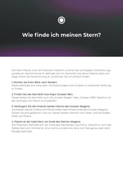 Wie finde ich meinen Stern